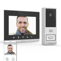 Visiophone sans fil et connecté Wave2 écran 7"-Extel Outlet