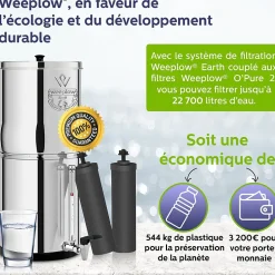 (r) Neptune 11L - système de filtration par gravité pour eau potable-Weeplow Discount