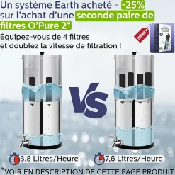(r) Venus 5.6L Édition Essentielle - système de filtration par gravité pour eau potable-Weeplow Best