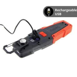 - Baladeuse + Lampe Torche LED Sans Fil, Rechargeable USB, 450 Lumens - BL450RL^Xanlite Sale