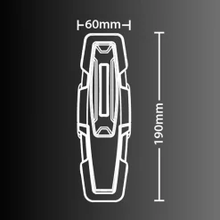 - Baladeuse + Lampe Torche LED Sans Fil, Rechargeable USB, 450 Lumens - BL450RL^Xanlite Sale