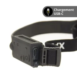 - Lampe frontale LED rechargeable, USB 300 lumens, sensor intégré - FR450SSTRIP-Xanlite Discount