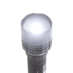 - Lampe Torche LED Métallique, x3 Modes d'Eclairage, 1500 Lumens, Piles Incluses - TO1500L-Xanlite New