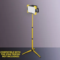 X-BLAST PRO : Lampe de travail pour batteries 18V, 5000 lm^Stak Hot