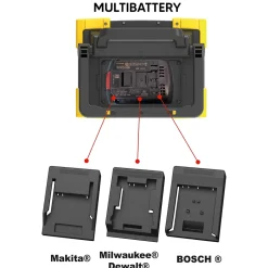 X-BLAST PRO : Lampe de travail pour batteries 18V, 5000 lm^Stak Hot