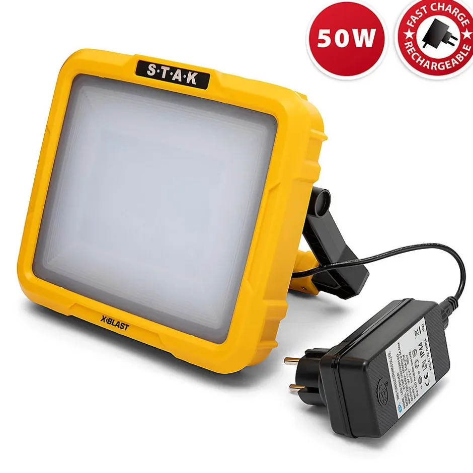 X-BLAST RECHARGEABLE 50W : Projecteur LED rechargeable 3600 lm^Stak Sale